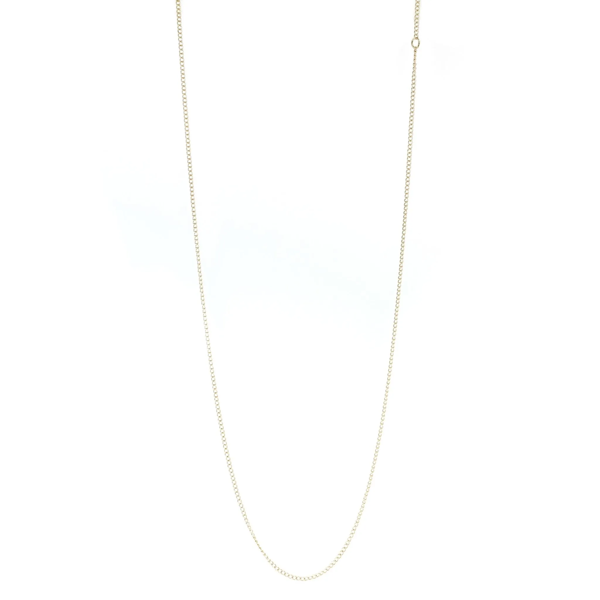 10 Karat Yellow Gold 24 Curb Chain