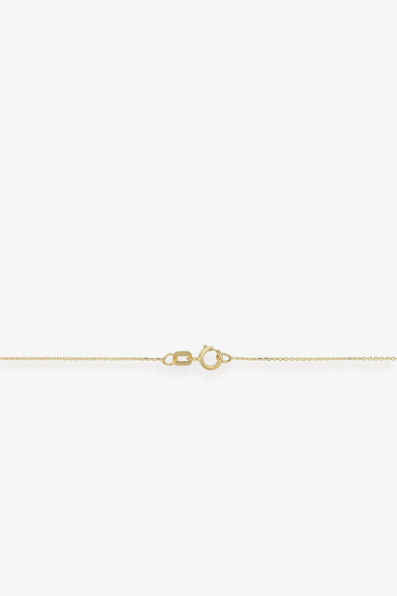 10k Gold Luna Pendant Necklace