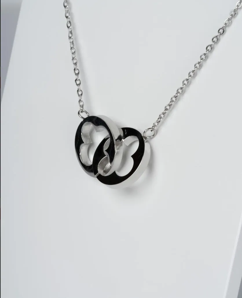 316L Stainless Steel Hot Girl Quatrefoil Necklace or Earrings