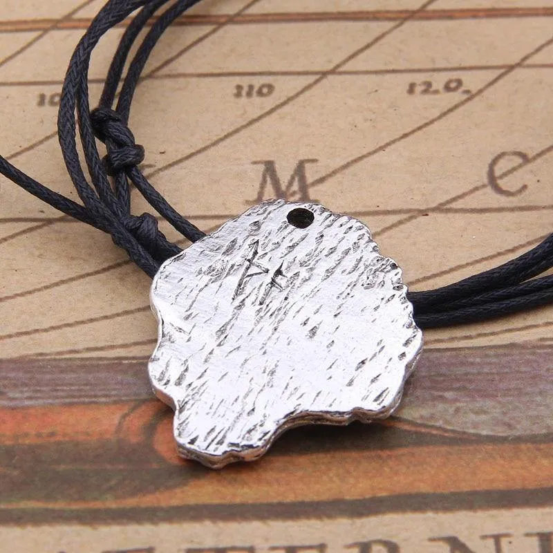 Aegishjalmr Helm of Awe Rock Necklace
