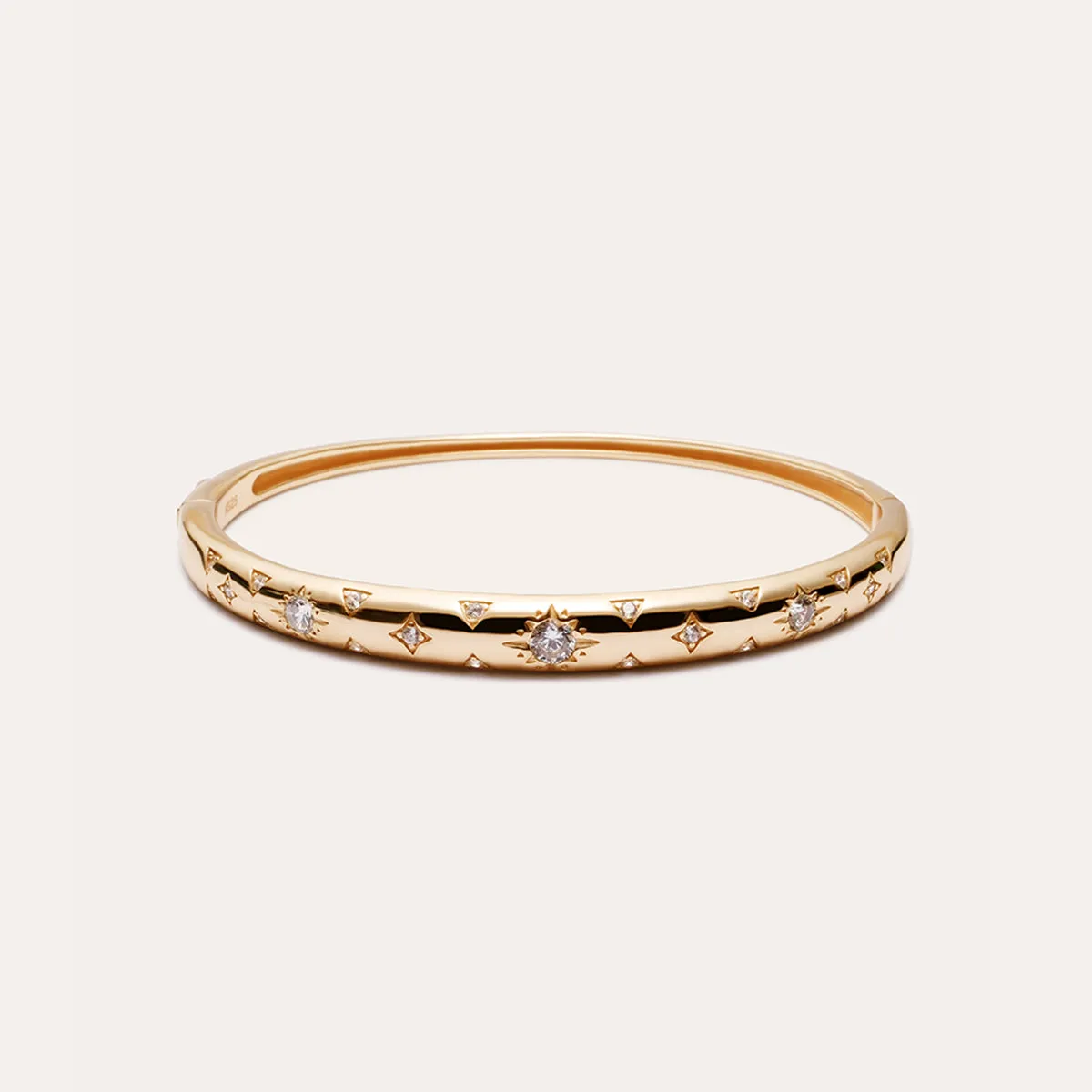 Celestial Bracelet in 14kt Gold Over Sterling Silver
