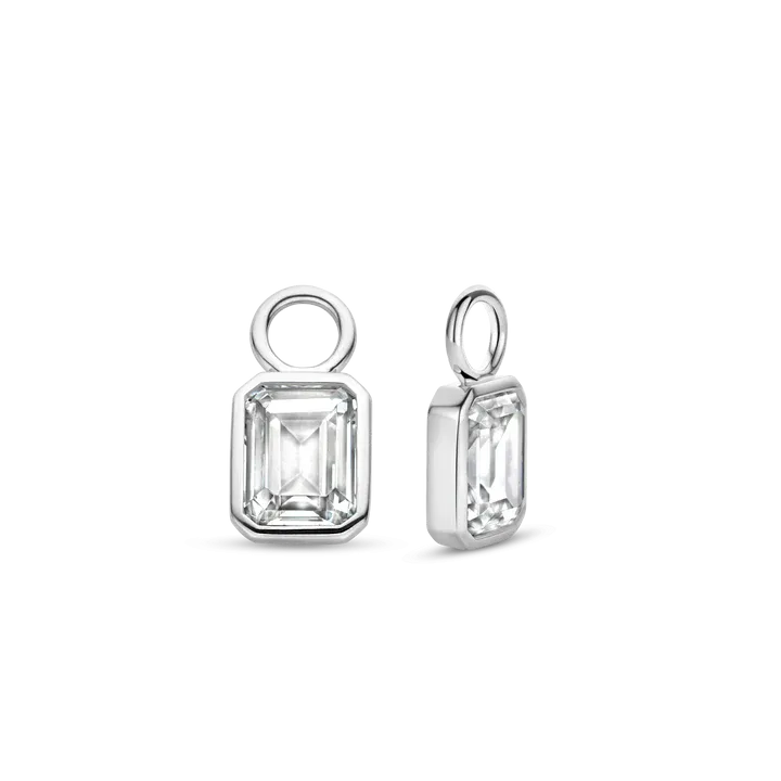 Cubic Zirconia Earring Charms