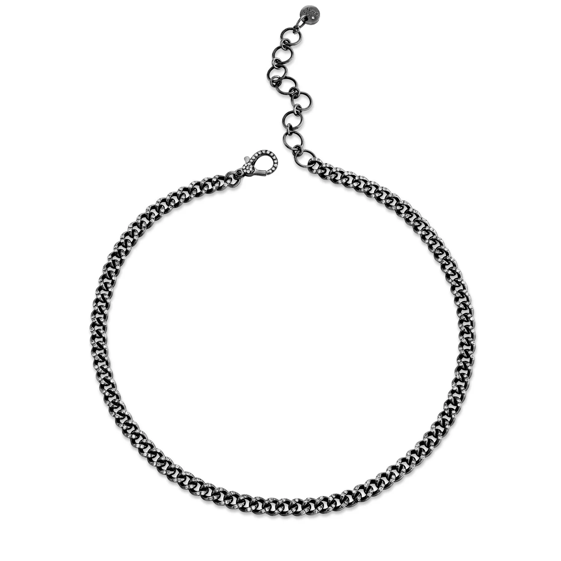 DIAMOND PAVE BABY LINK ANKLET