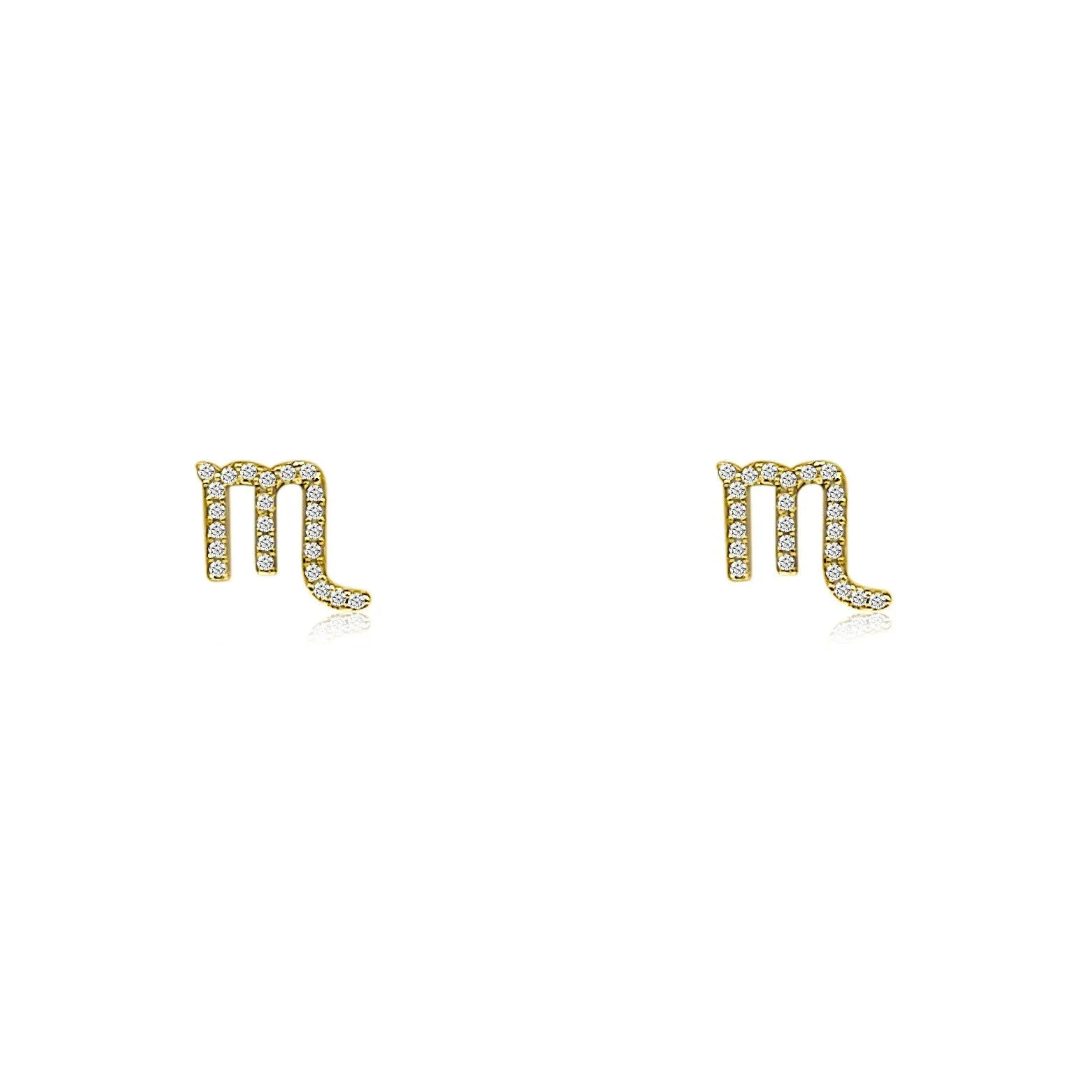 Diamond Zodiac Stud