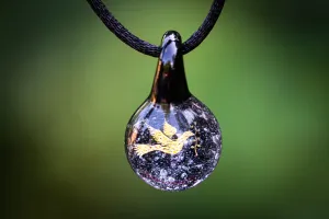 Dove Hologram Pendant with Infused Cremation Ash