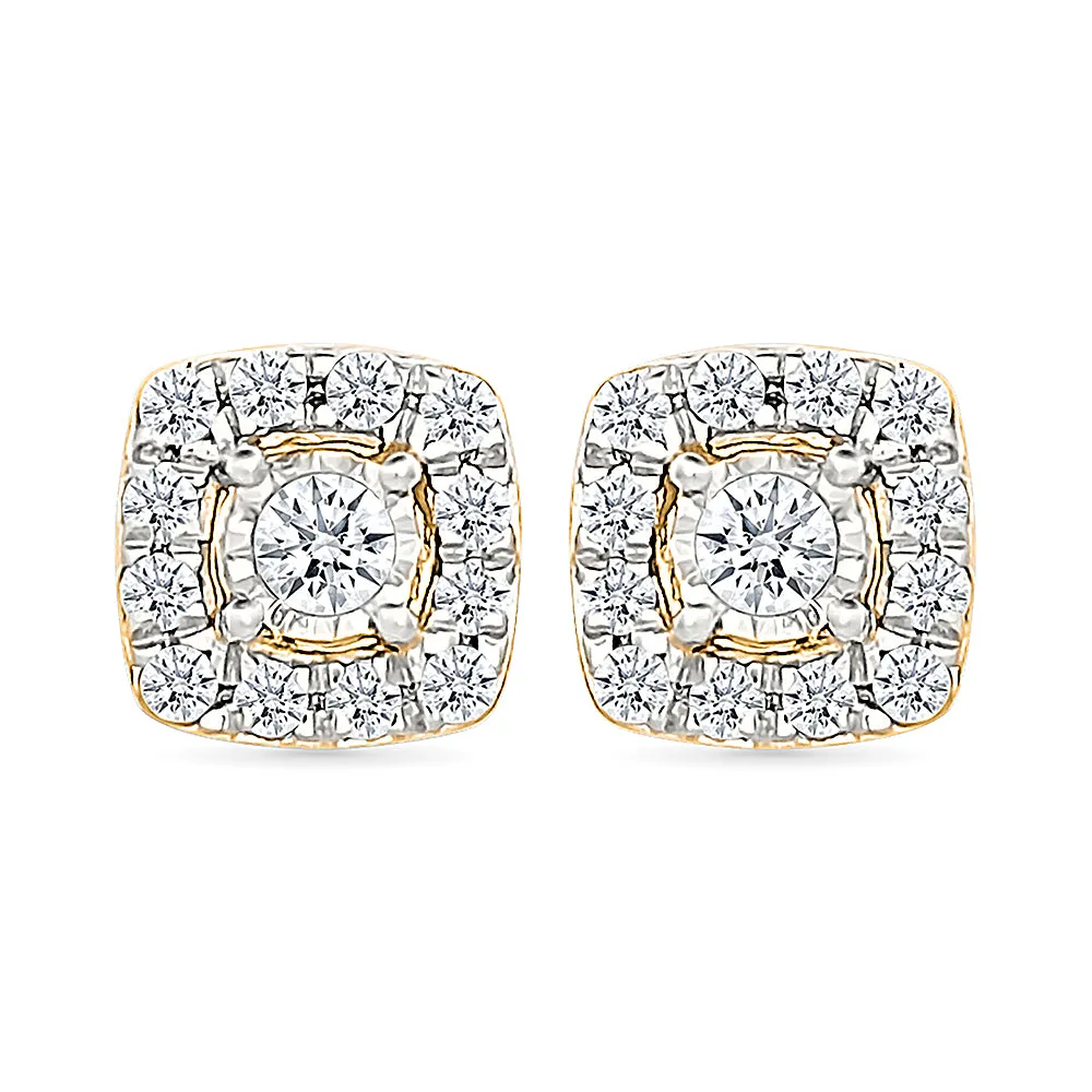 Eden Gold & Diamond Earrings