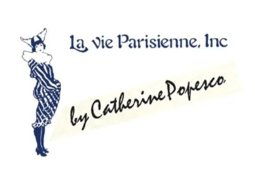 La Vie Parisienne Earrings Swarovski Crystal Popesco 6575G Indian Sapphire Extra