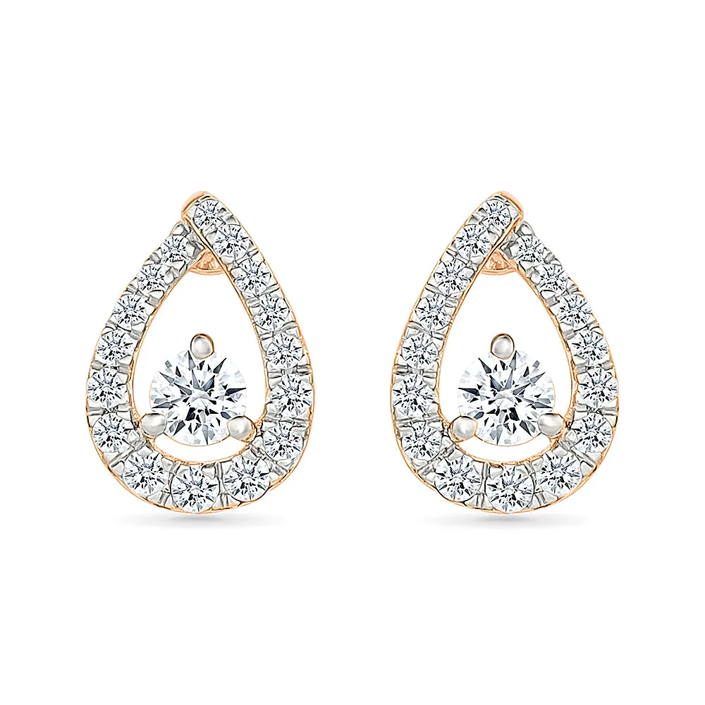 Layali Noor Gold & Diamond Earrings