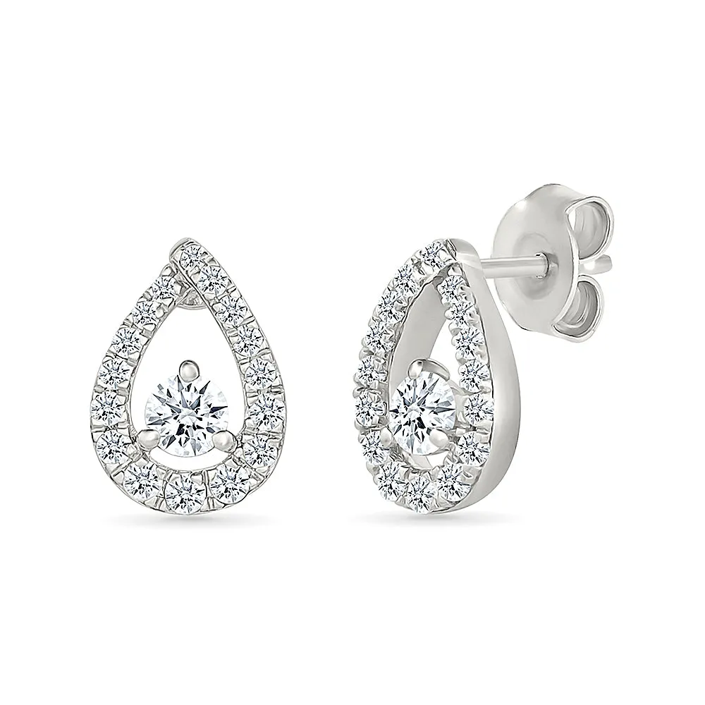 Layali Noor Gold & Diamond Earrings