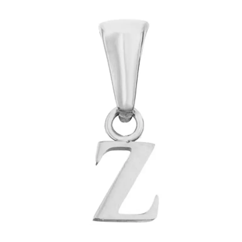 Lowercase Initial Pendant (Silver)