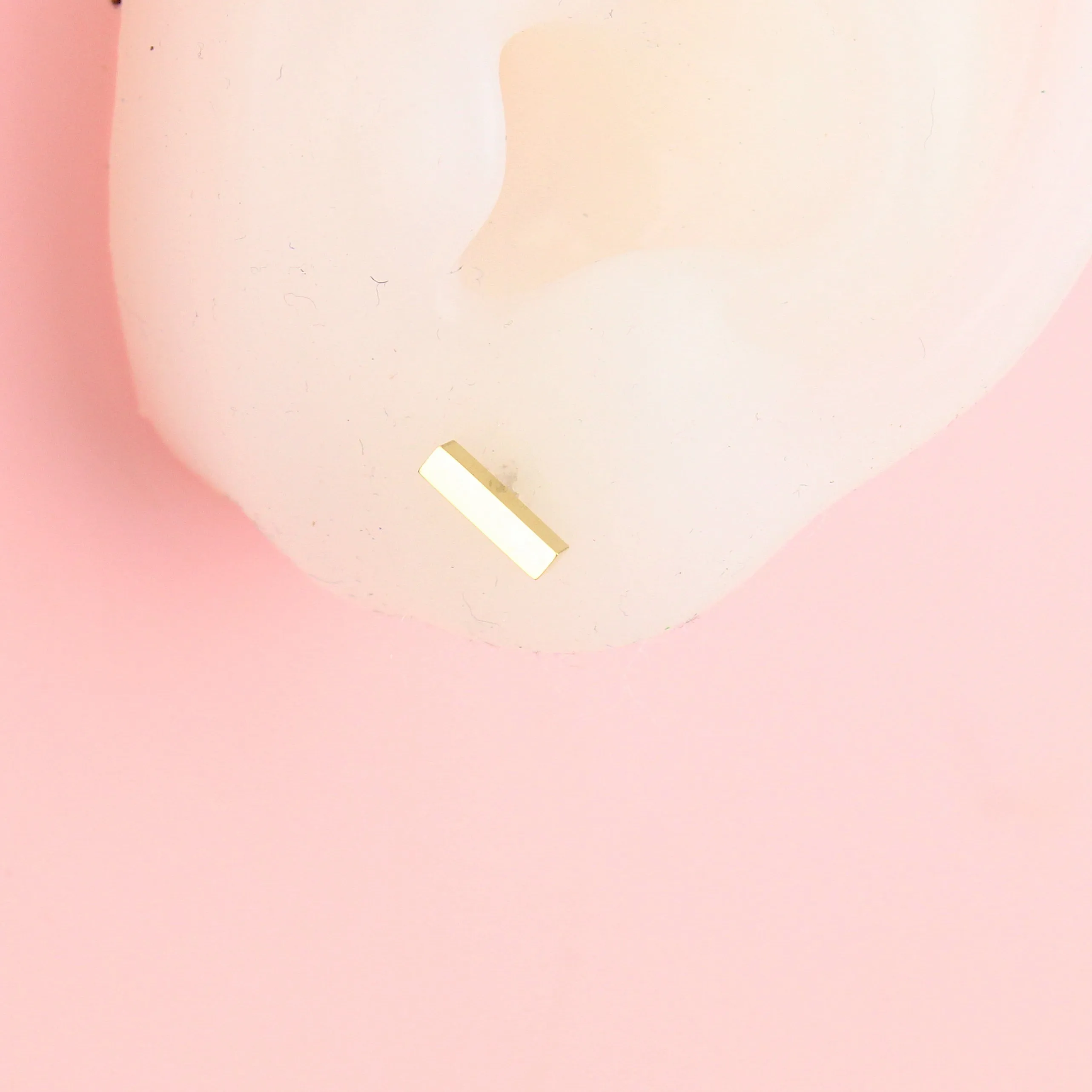 Minimalist Bar Studs (Gold Plated)