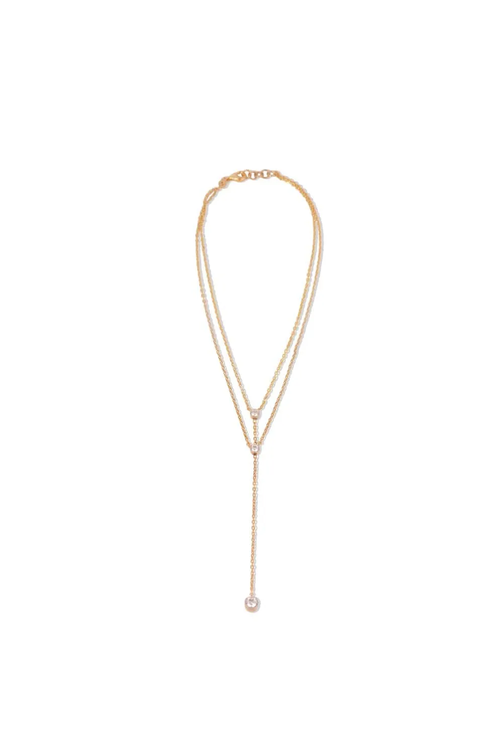 Minutiae layered necklace