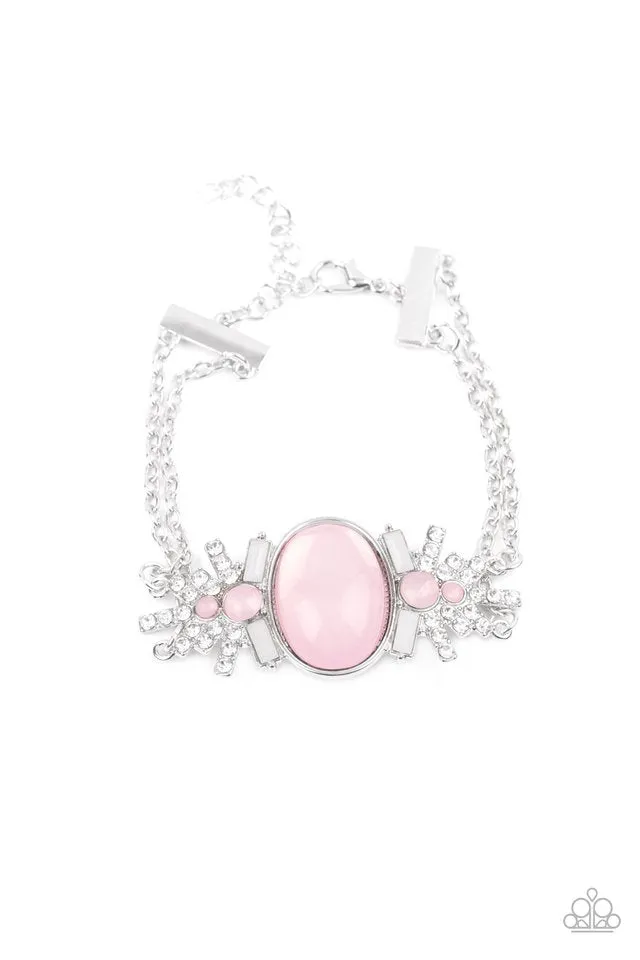 Paparazzi Bracelet ~ Brilliantly Boho - Pink