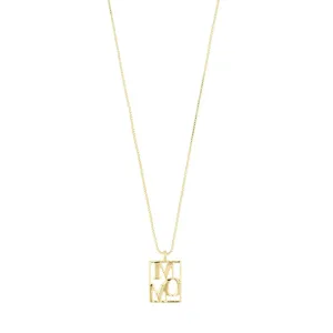 Pilgrim Love Tag Recycled Pendant Necklace
