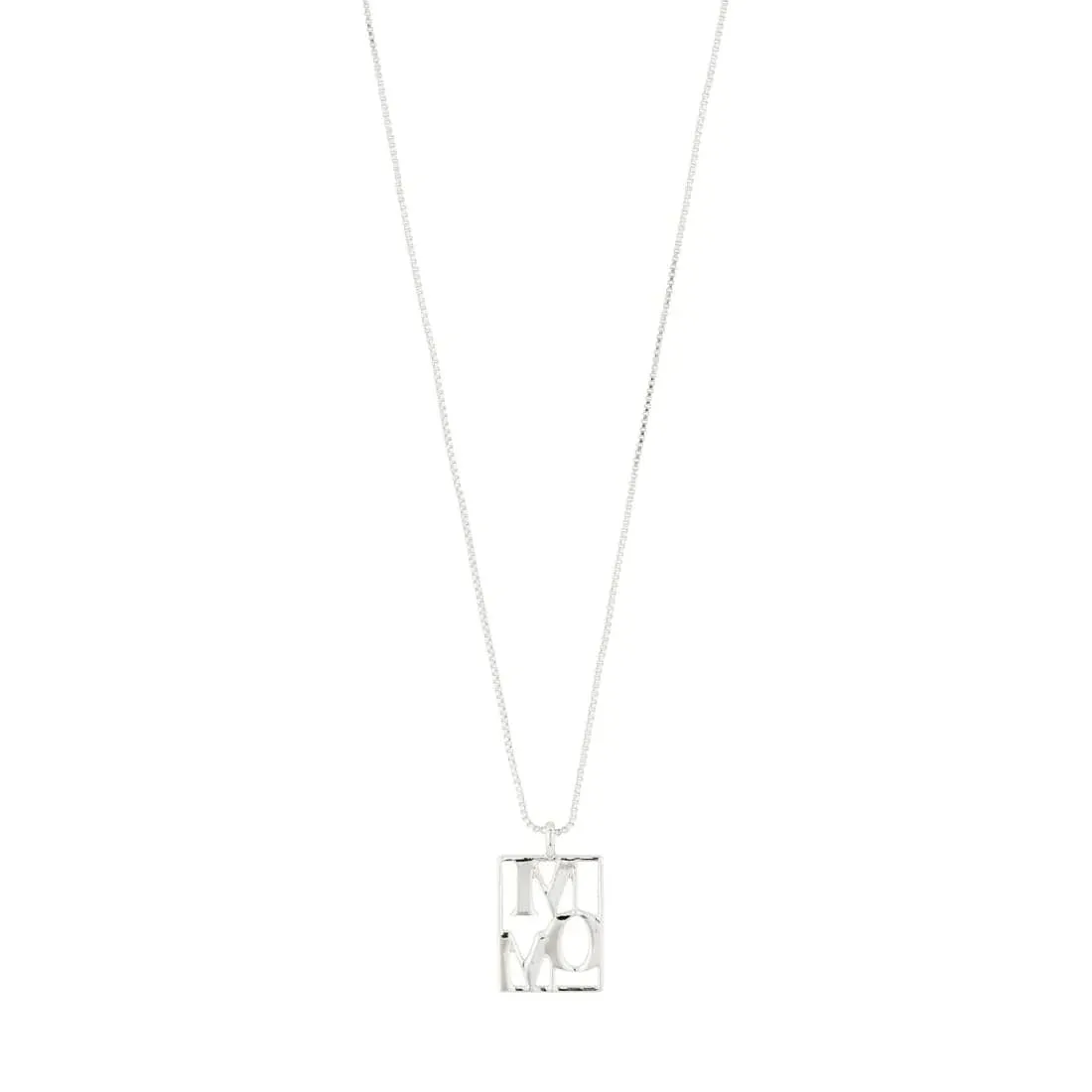 Pilgrim Love Tag Recycled Pendant Necklace