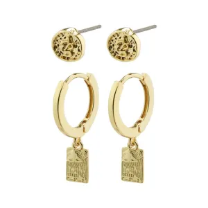Pilgrim - Valkyria Earrings - Gold Plated