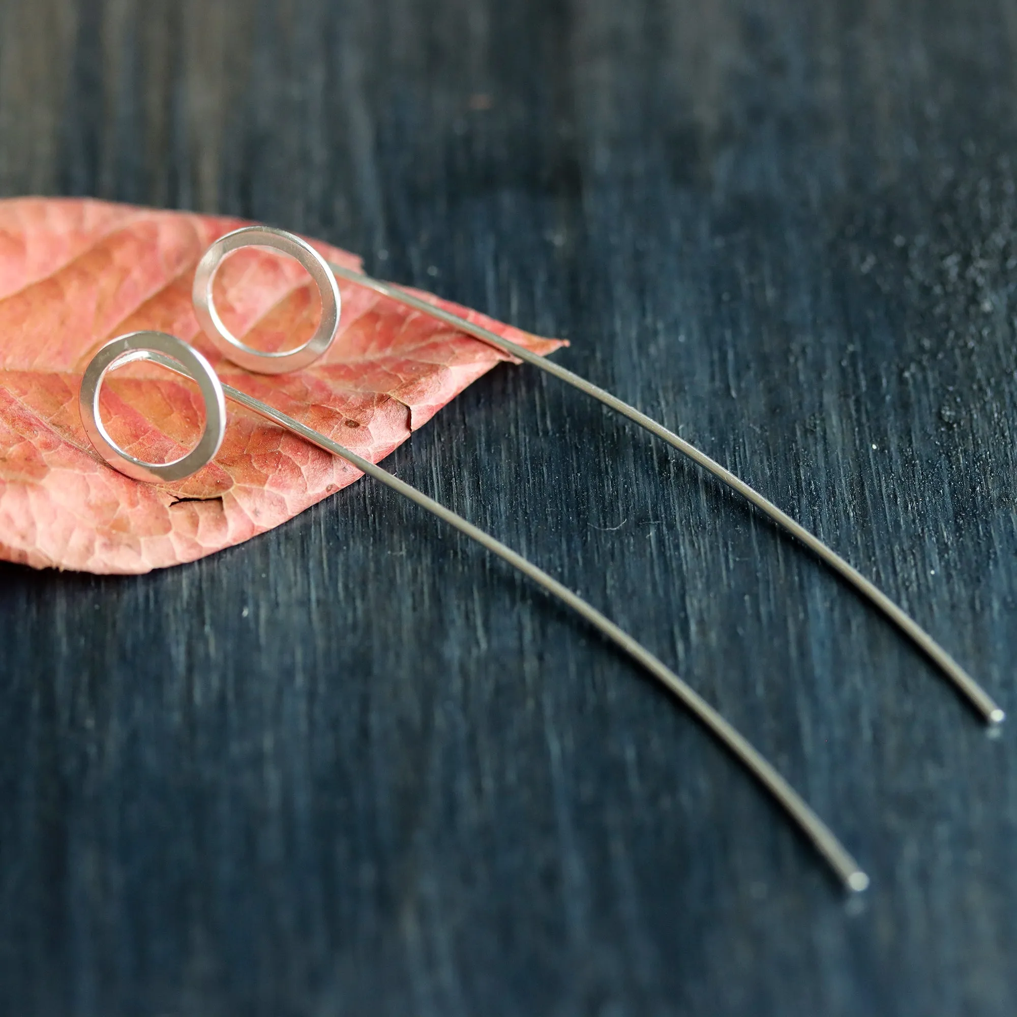 Saturn Threader Earrings