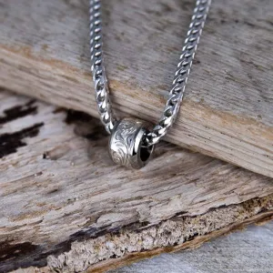Smooth Edge Sea Turtle Barrel Pendant