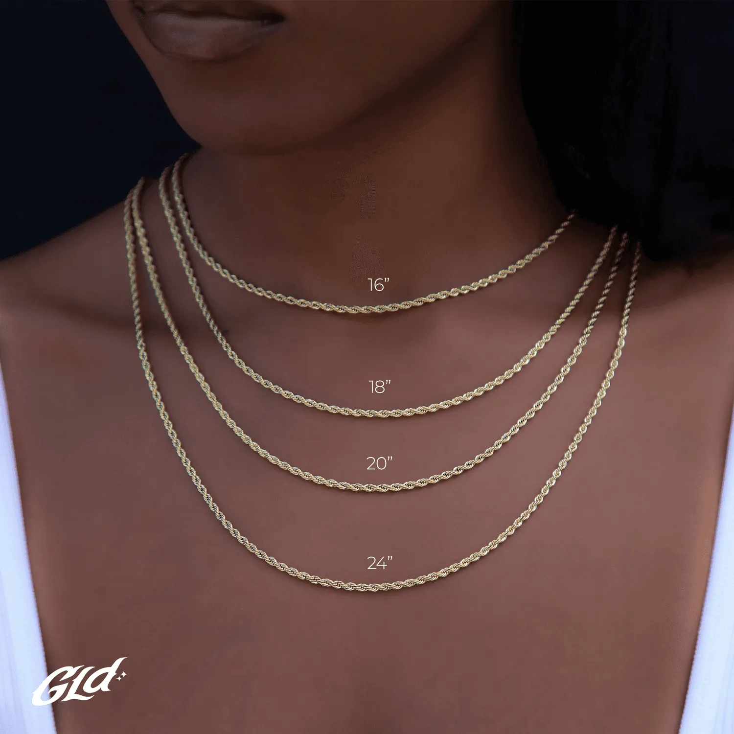 Solid Gold Number Pendants