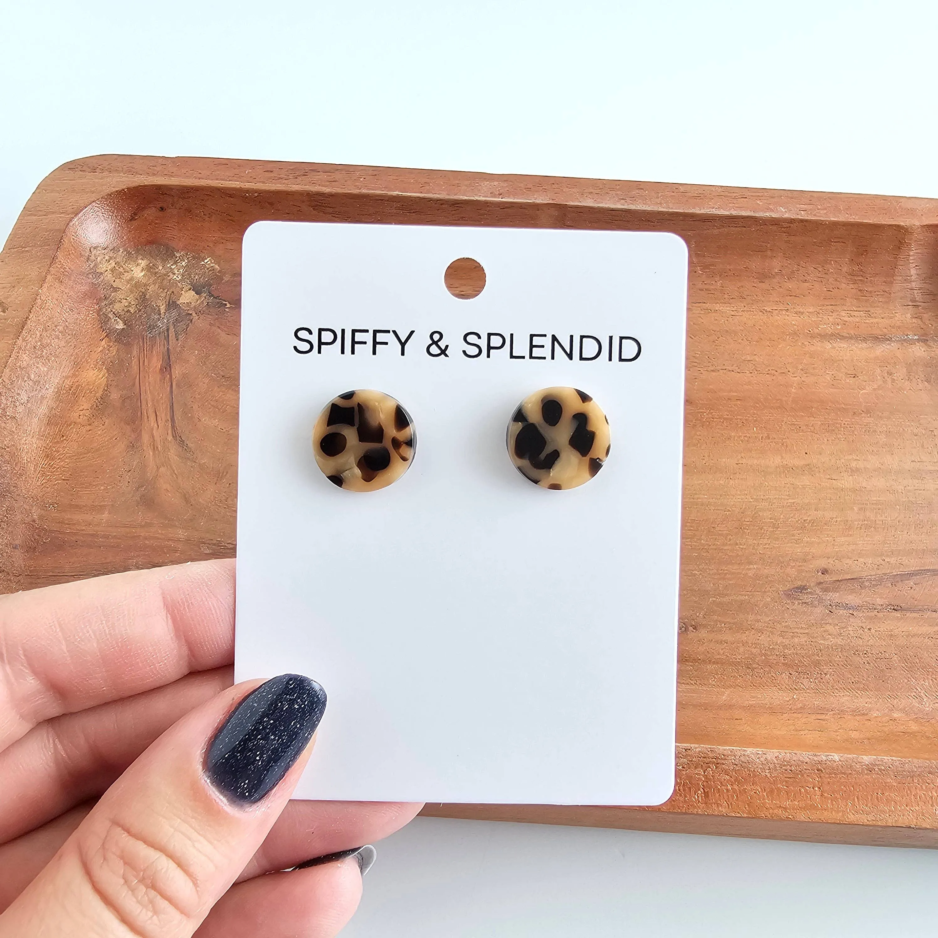 Sophie Studs - Cheetah // Gift, Earrings, Leopard