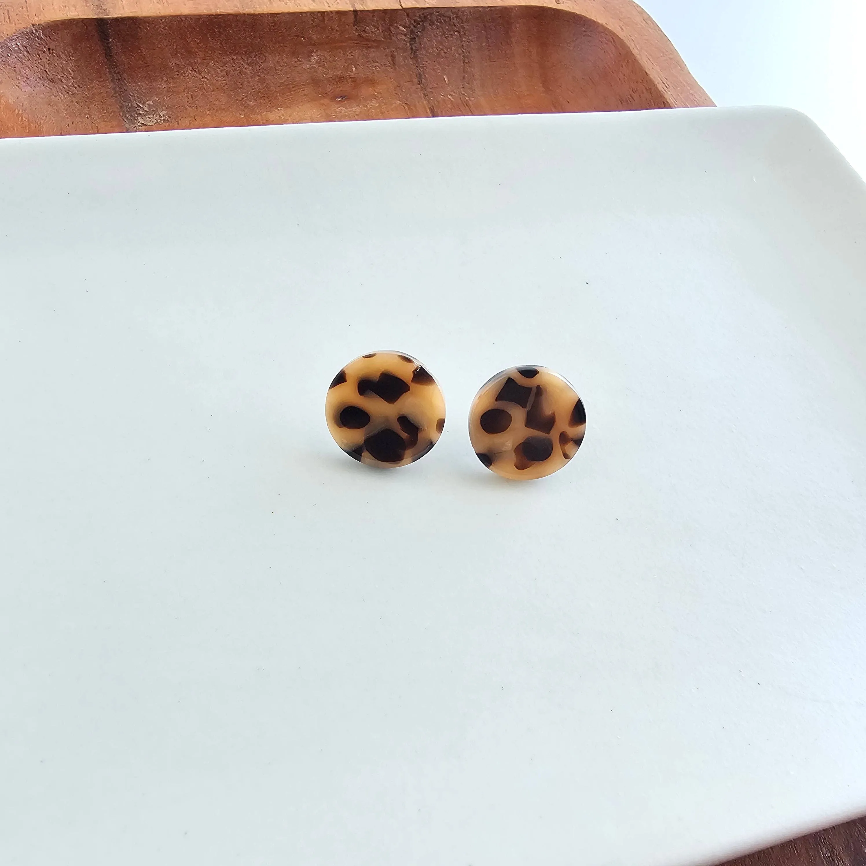 Sophie Studs - Cheetah // Gift, Earrings, Leopard