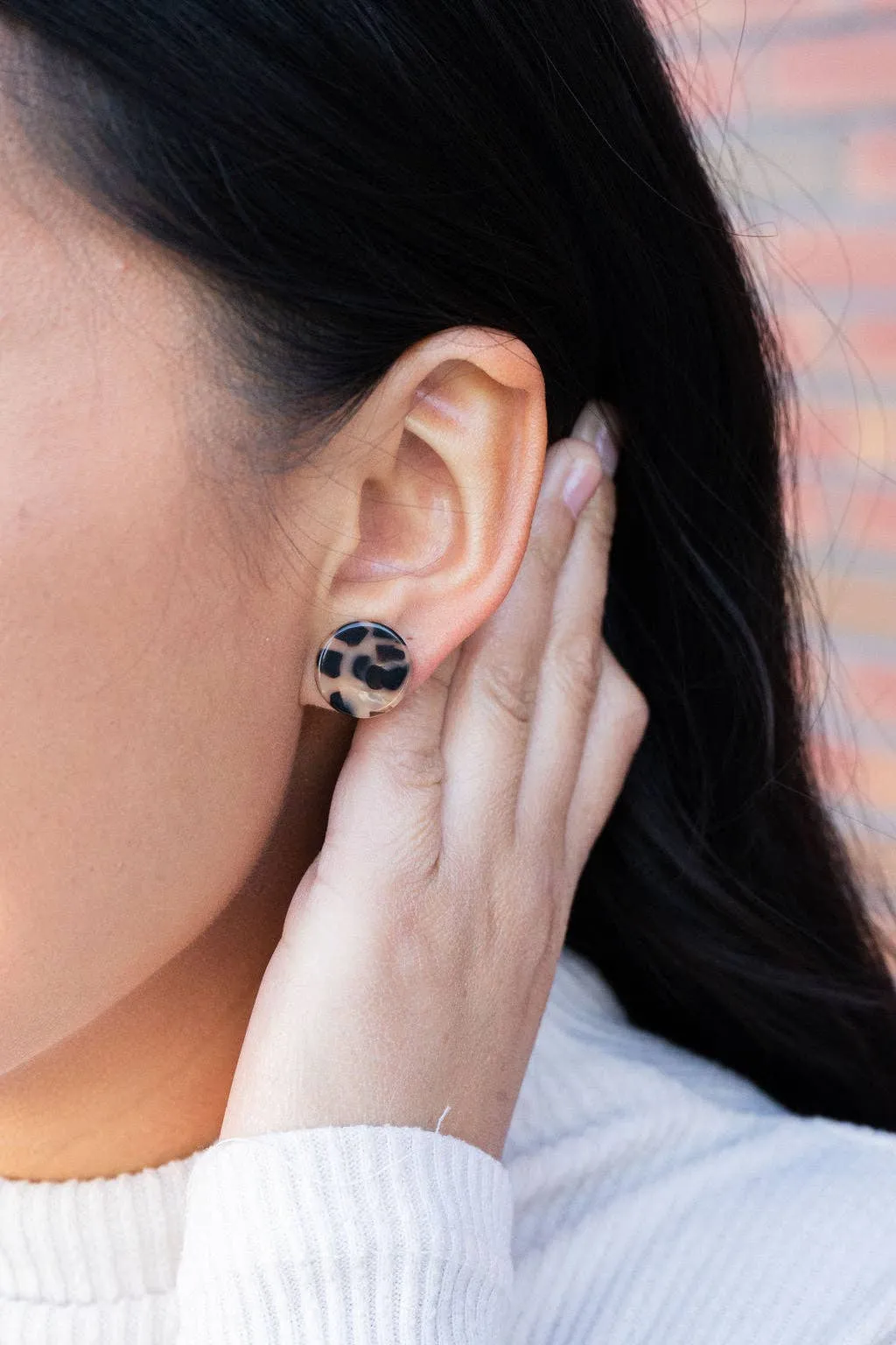 Sophie Studs - Cheetah // Gift, Earrings, Leopard