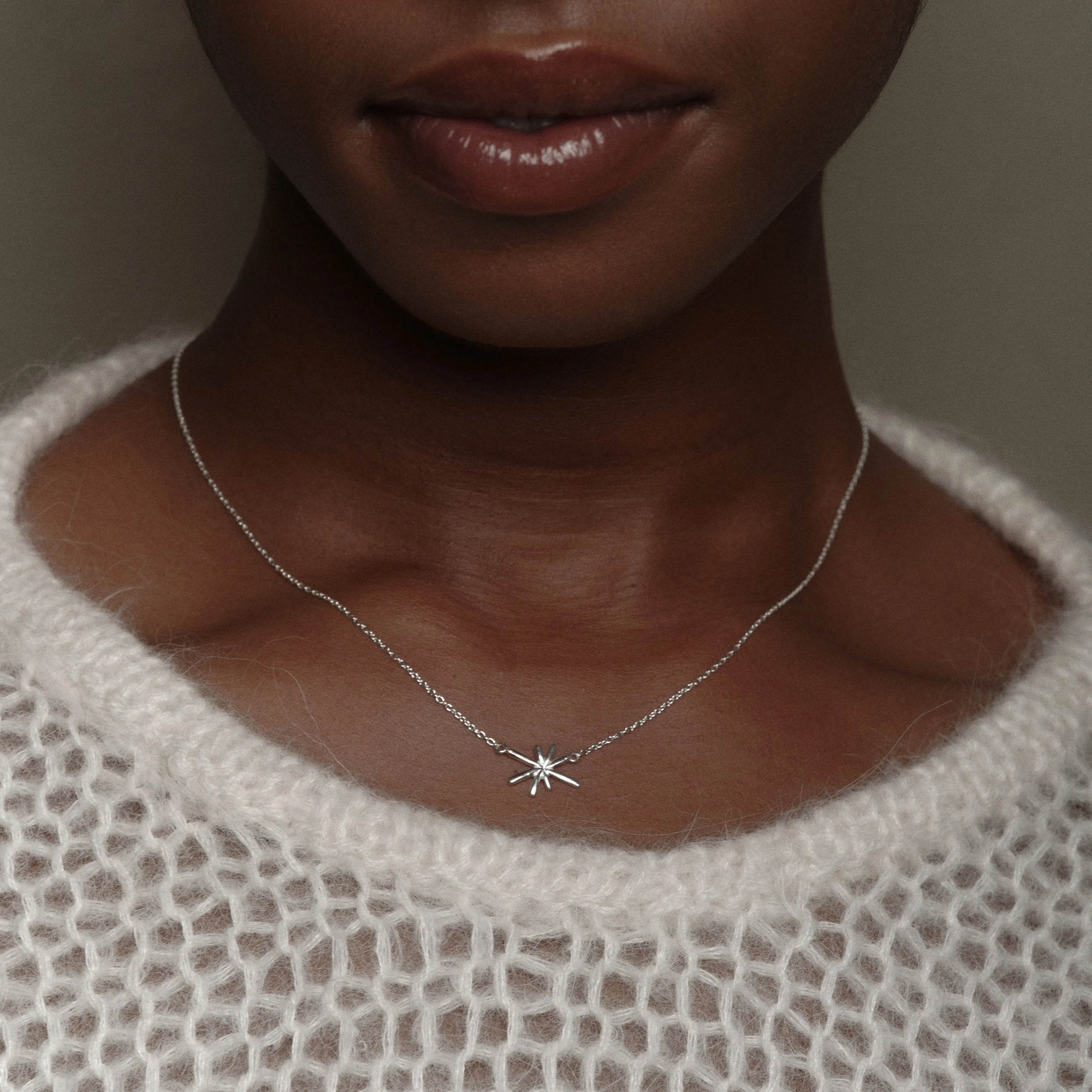 Sterling Silver Vega Necklace