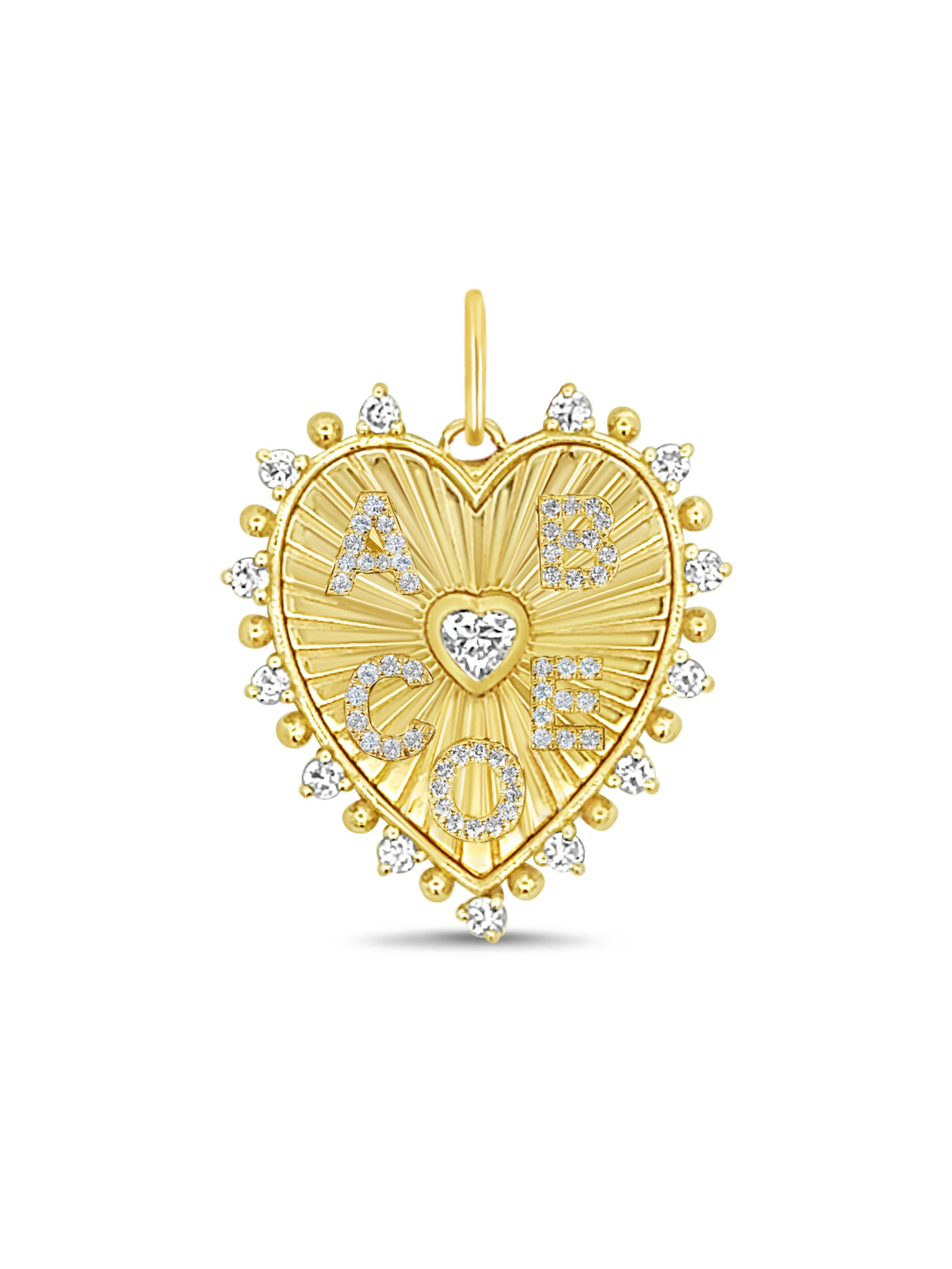 The Family Heart Pendant 14K