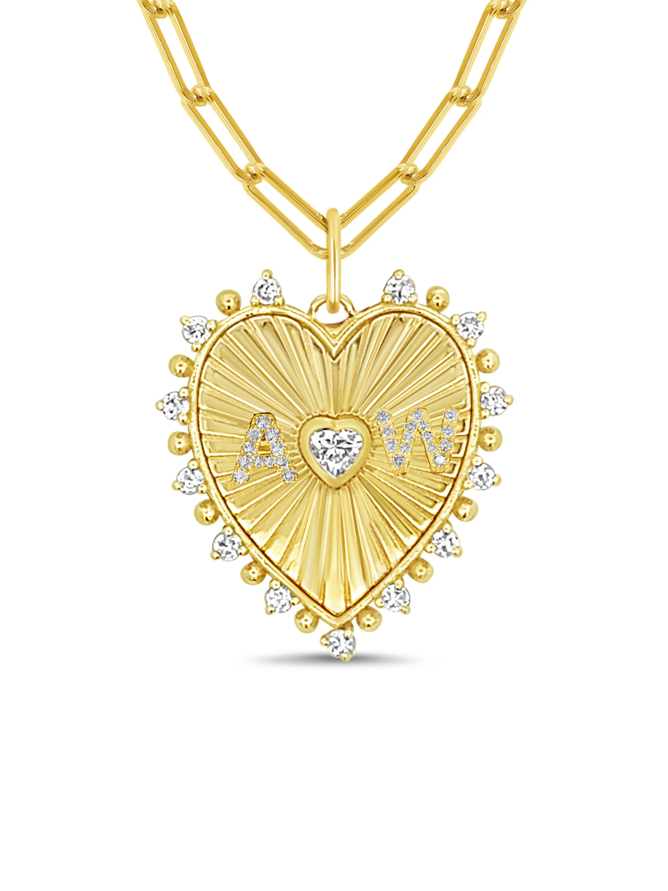 The Family Heart Pendant 14K