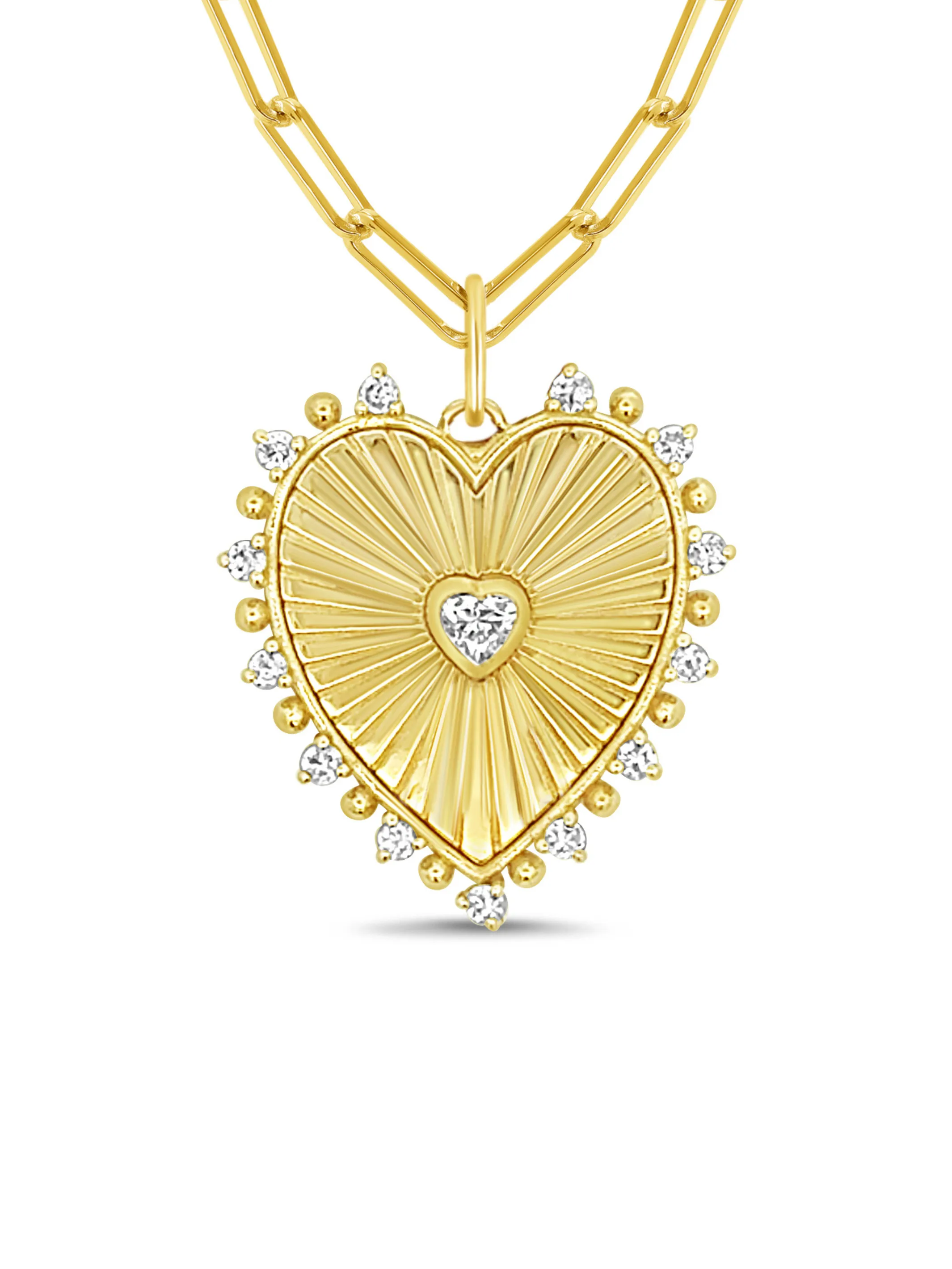The Family Heart Pendant 14K