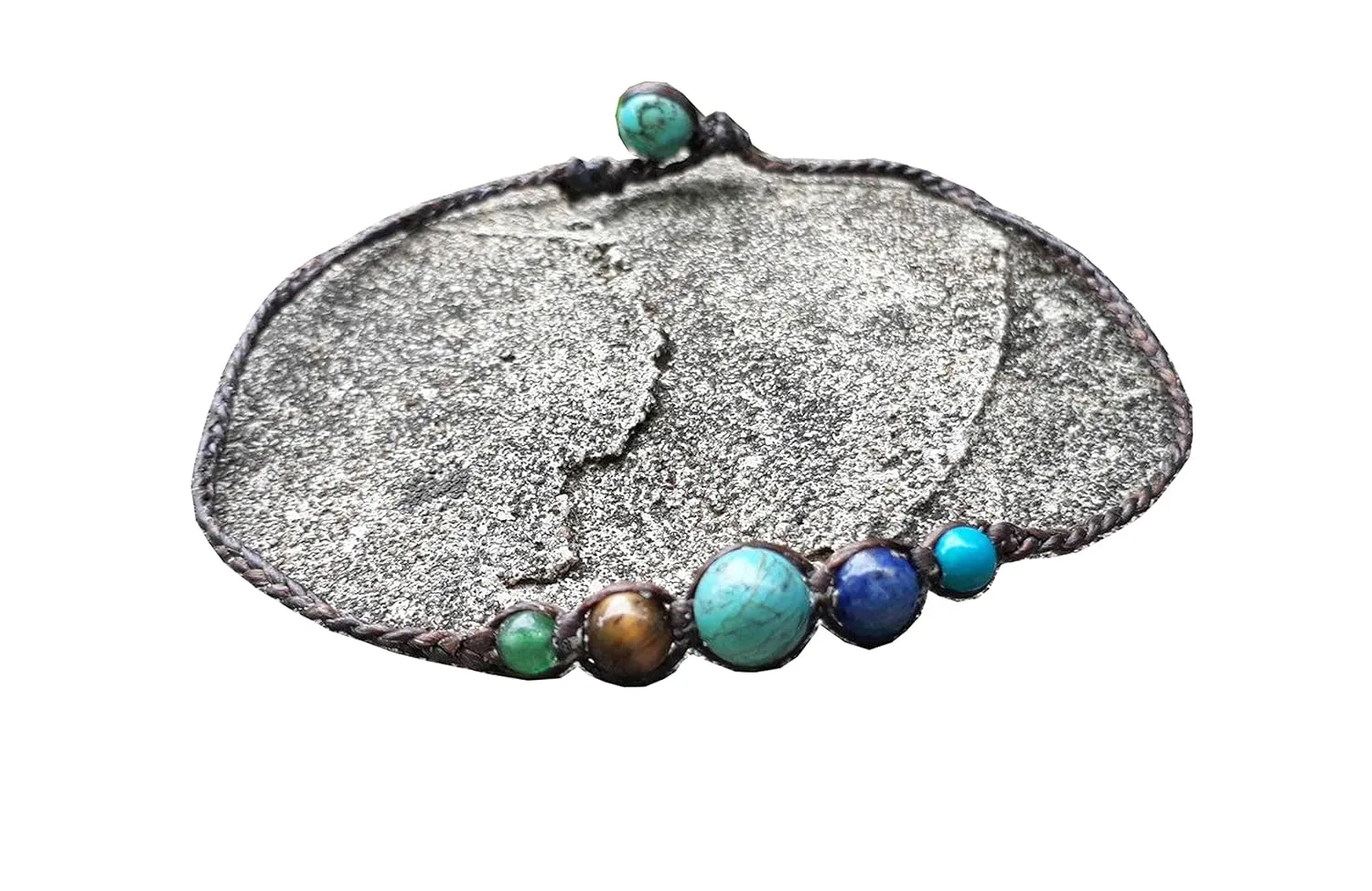 Turquoise stone anklets tiger eye ankletts Sodanite anklets green jade anklets