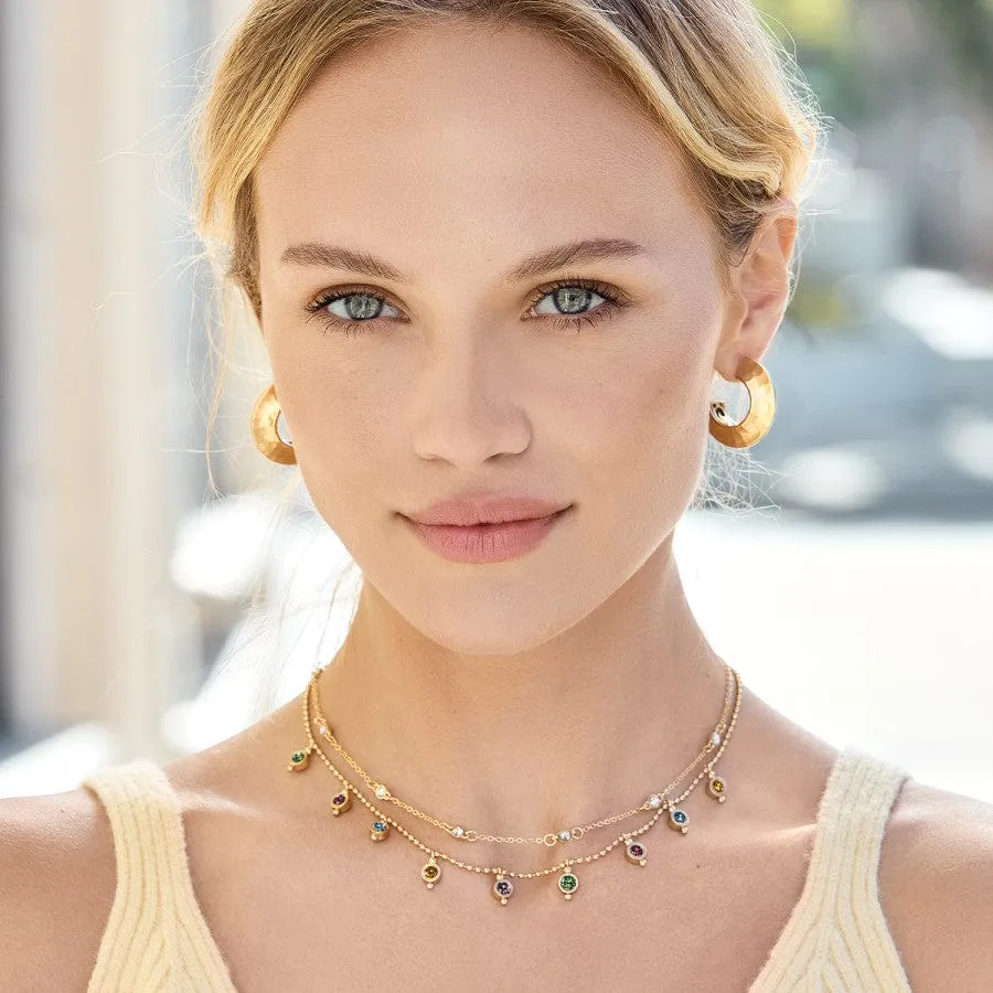 TWINKLE MOD DROPLET NECKLACE